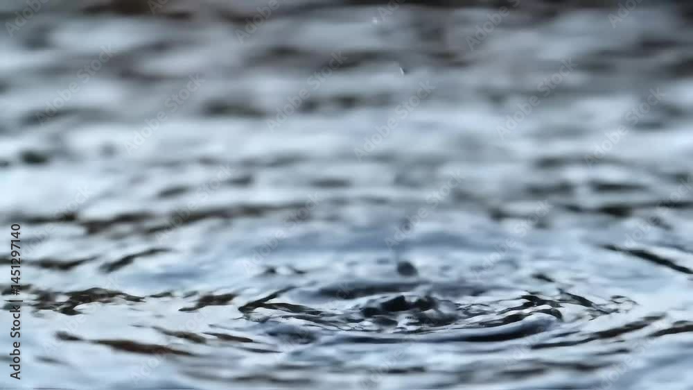 Water Drop Impact Slow Motion Water Drop Impact Slow Motion