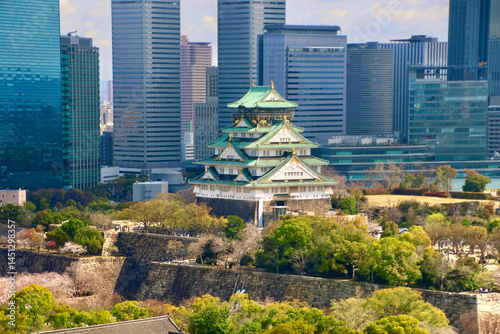 大阪城・大阪歴史博物館からの眺望（大阪府・大阪市）