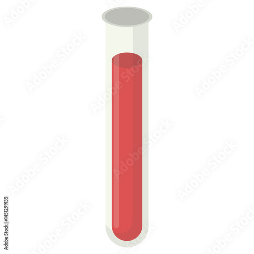Science Lab Equipment with Flat Design. Vector Element.