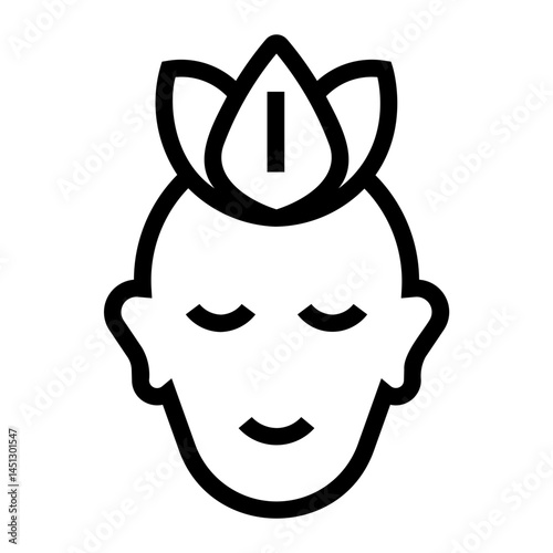 peace of mind Line Icon