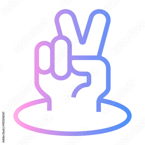 Wallpaper Mural peace of mind Line Gradient Icon Torontodigital.ca