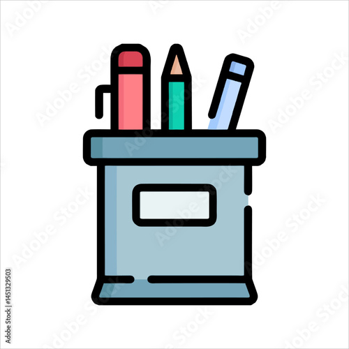 pencil and sharpener