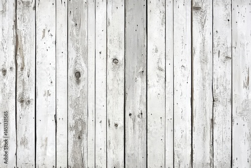 Whitewashed Wooden Planks