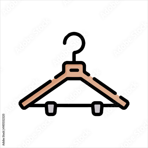hanger isolated on white