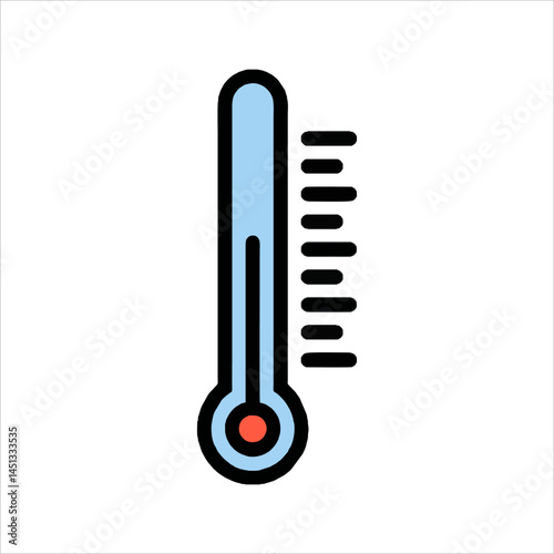 thermometer vector icon