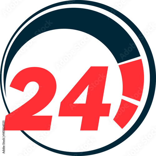 24 Hours Icon
