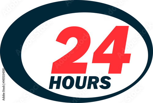 24 Hours Icon