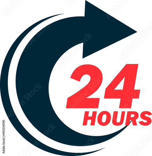 24 Hours Icon