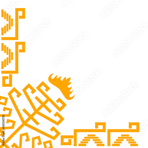 Lampung Frame Ornament Decoration