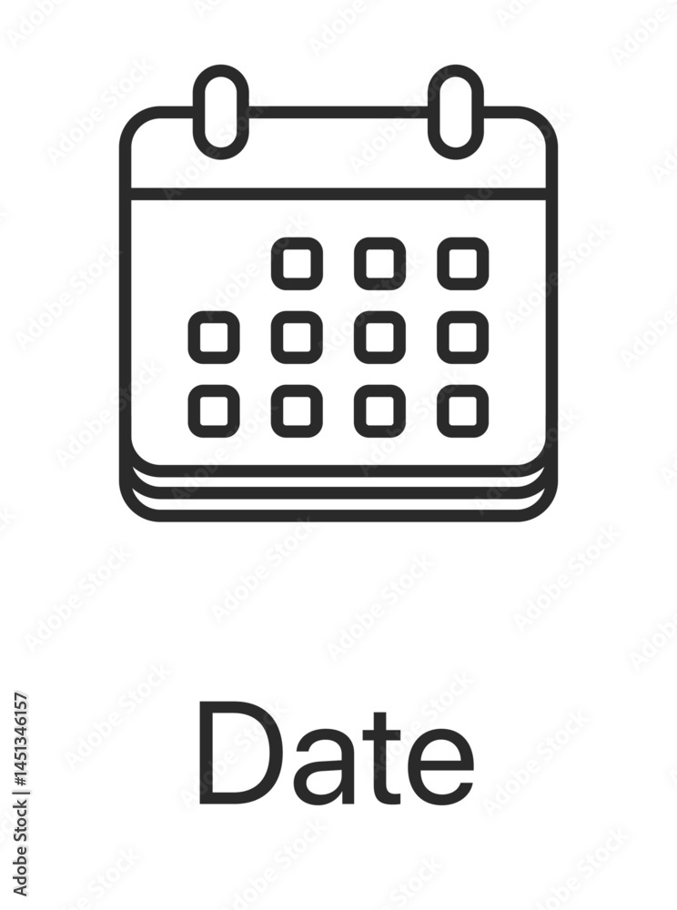 desktop calendar icon . date icon desktop calendar icon . date icon