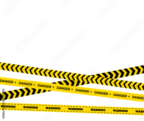 police line background . warning 