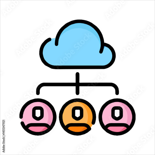 cloud computing concept