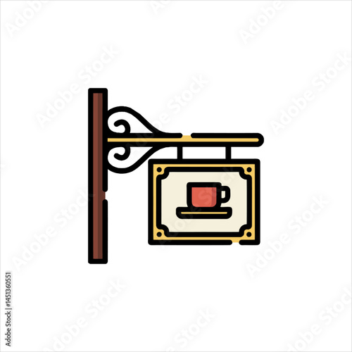 vector illustration of an electric switch