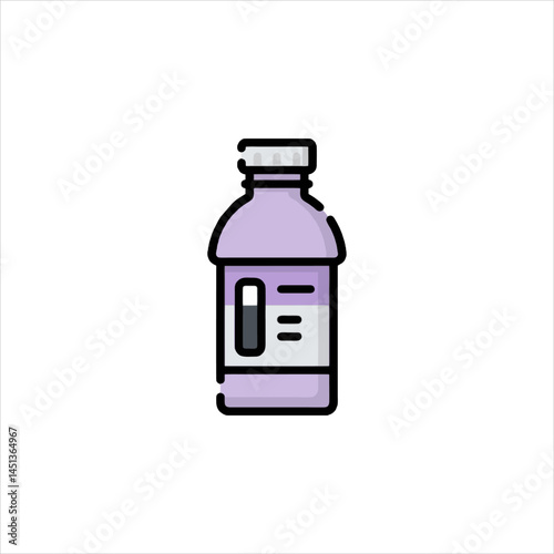 bottle of medicine