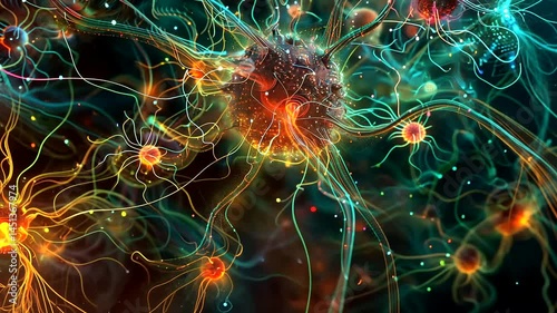 Colorful neural network