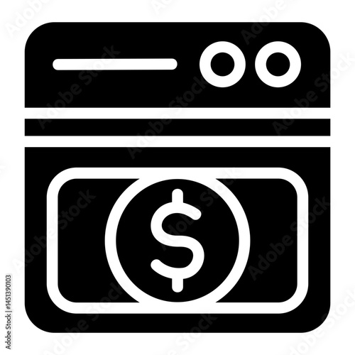 Financial freedom Solid Icon