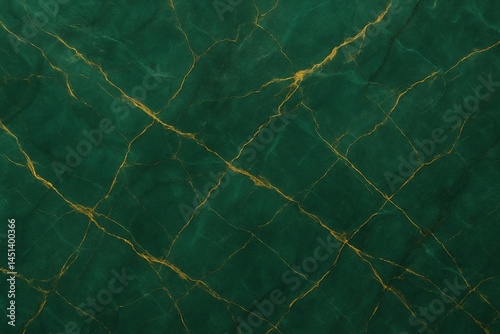Green emerald marble surface, rich tones with gold streaks and natural stone texture