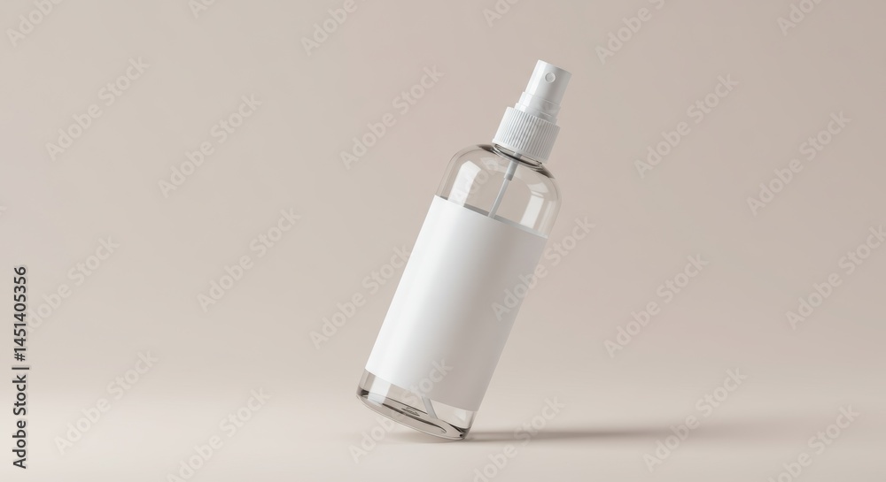 Spray Bottle with Blank Label Spray Bottle with Blank Label