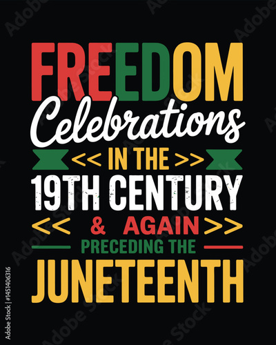 Juneteenth T-shirt Design, Hoodie Design, and more uses