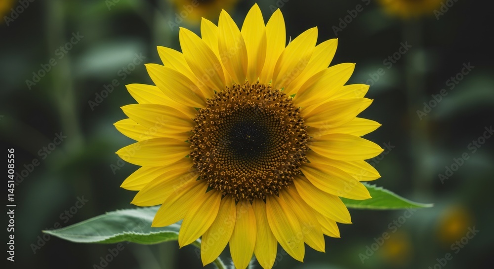 Obraz premium Sunflower in Bloom, Photo
