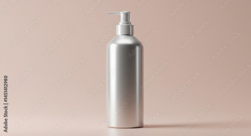 Silver Bottle with Dispenser Silver Bottle with Dispenser