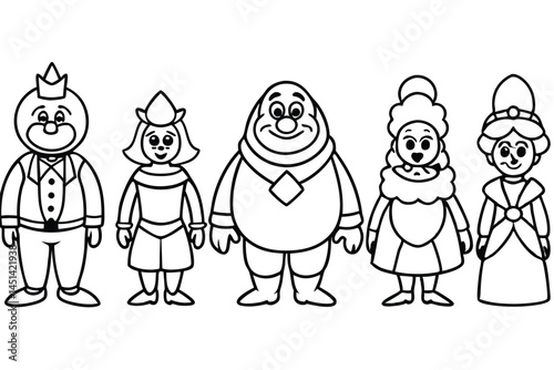 Cogs Worth Clockwork Fantasy Line Art