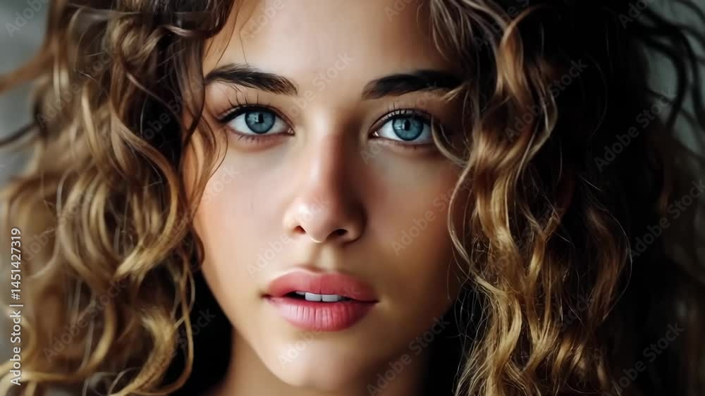 custom made wallpaper toronto digitalThis video showcases an attractive young woman with long curly hair confidently posing in stylish gray sportswear. The fitness concept highlights her enthusiasm for a healthy lifestyle.