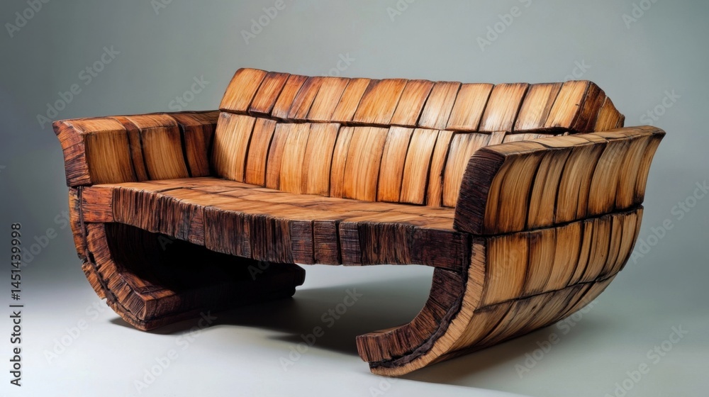Obraz premium Two-seater sofa