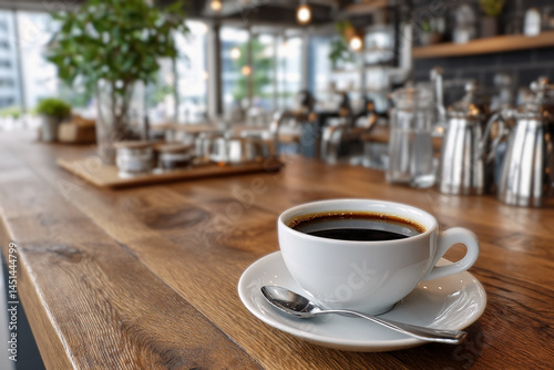 行きつけのコーヒーショップでコーヒータイム