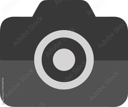 Stylish Camera Icon for Photography Equipment Enthusiasts and Content Creators
