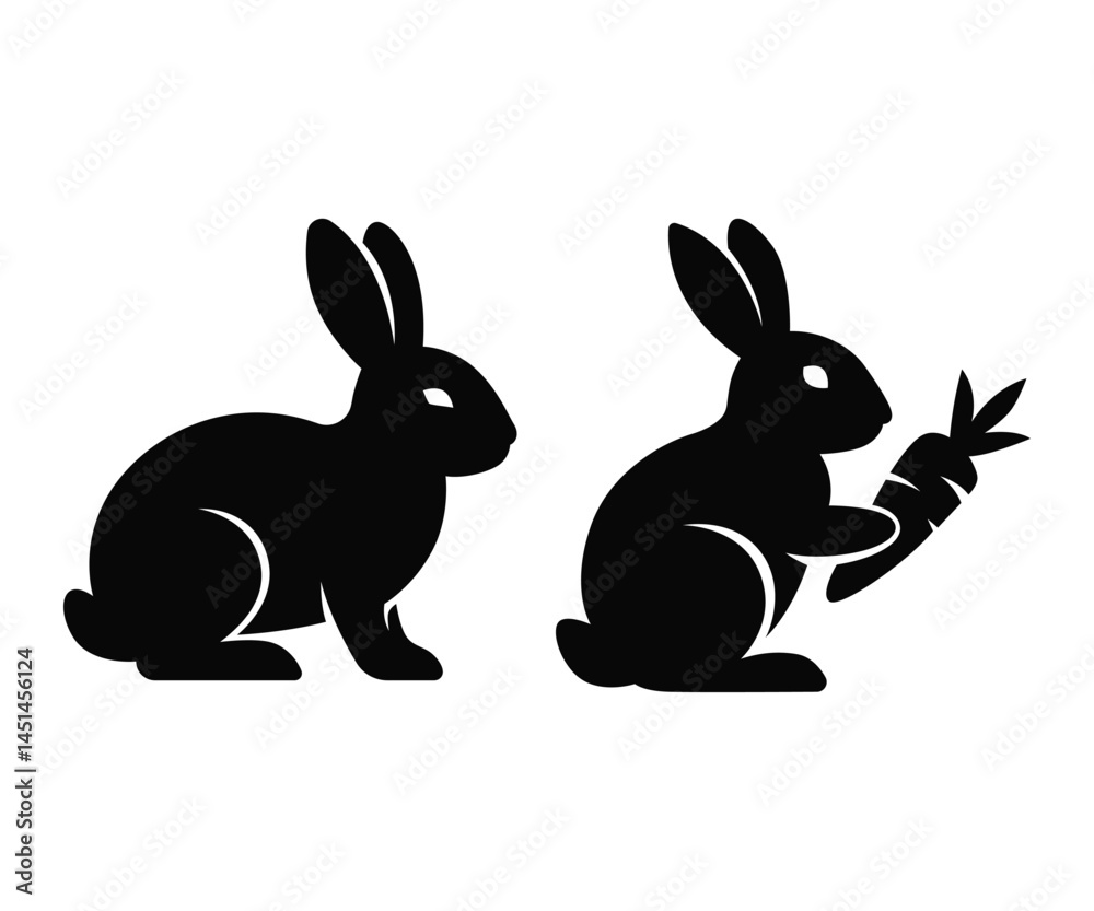 Obraz premium Rabbit vector