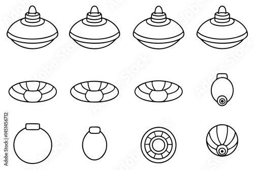 Diaphragm Anatomy Drawing Line Art