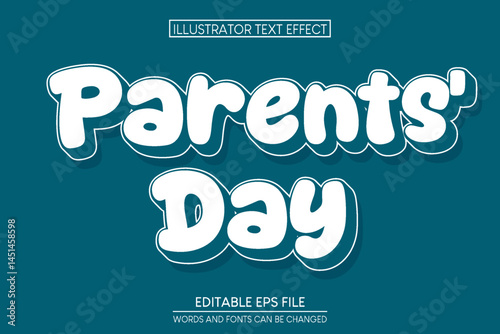 PARENTS' DAY TEXT EFFECT
