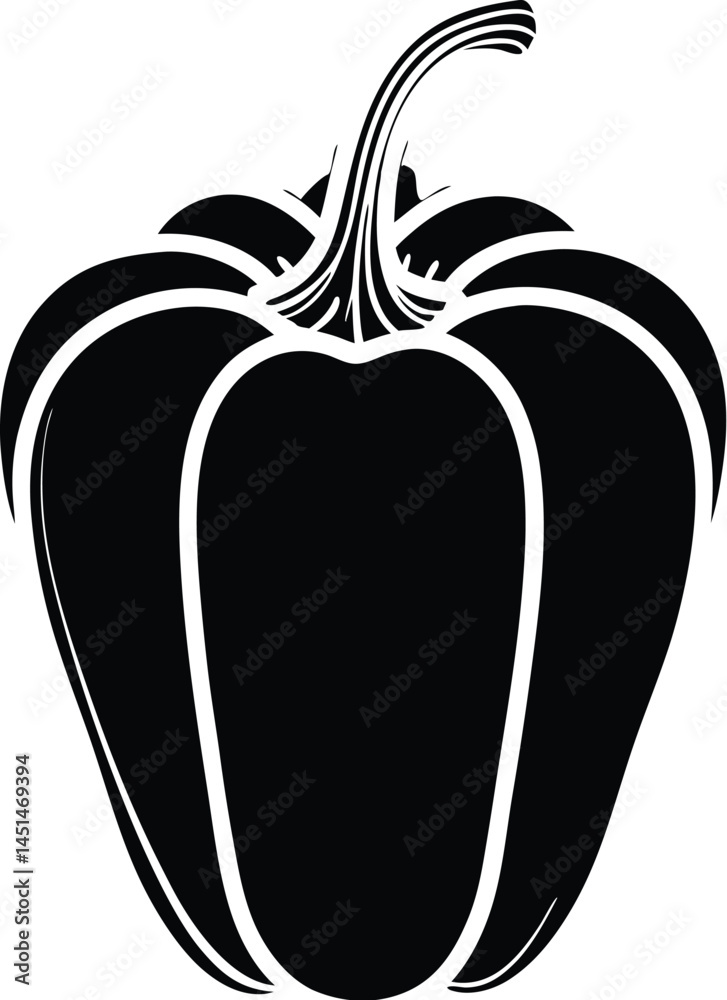 vector illustration of pepper vector illustration of pepper