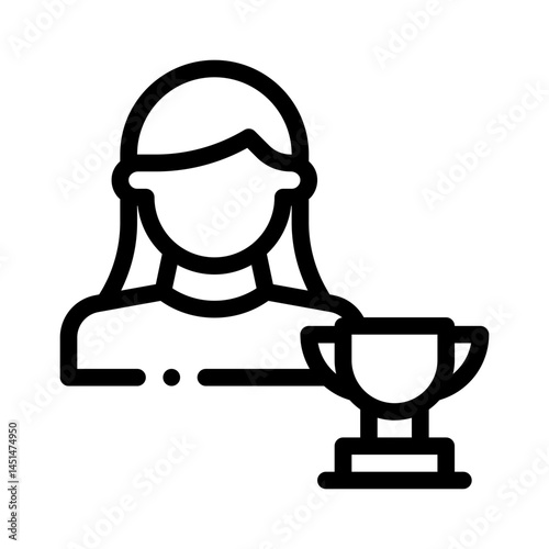 recognition line icon