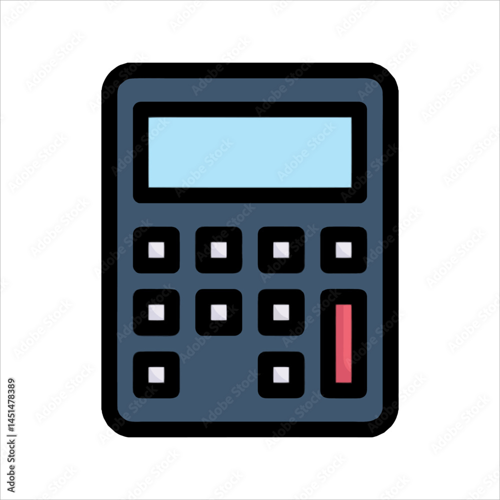 calculator isolated on white calculator isolated on white