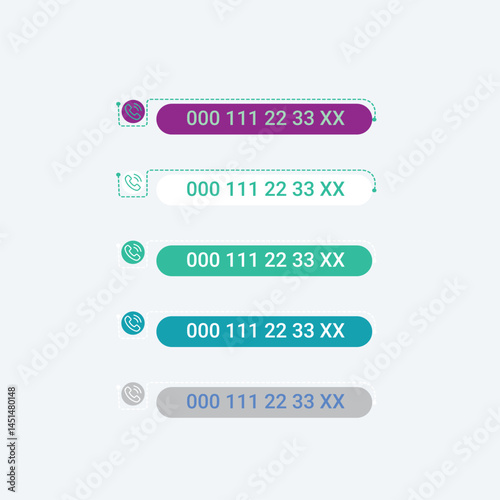 Modern Contact Buttons – Call Us Designs for Customer Support and Marketing
