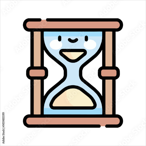 hourglass with sand