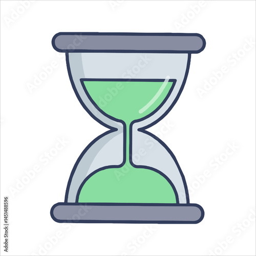 hourglass vector icon
