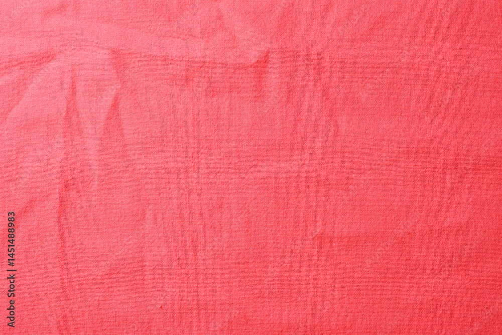 Fototapeta premium red texture of fabric textile, abstract image for fashion cloth design background