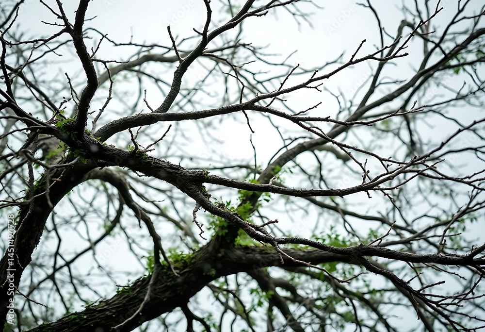tree with no leaves and no leaves on it