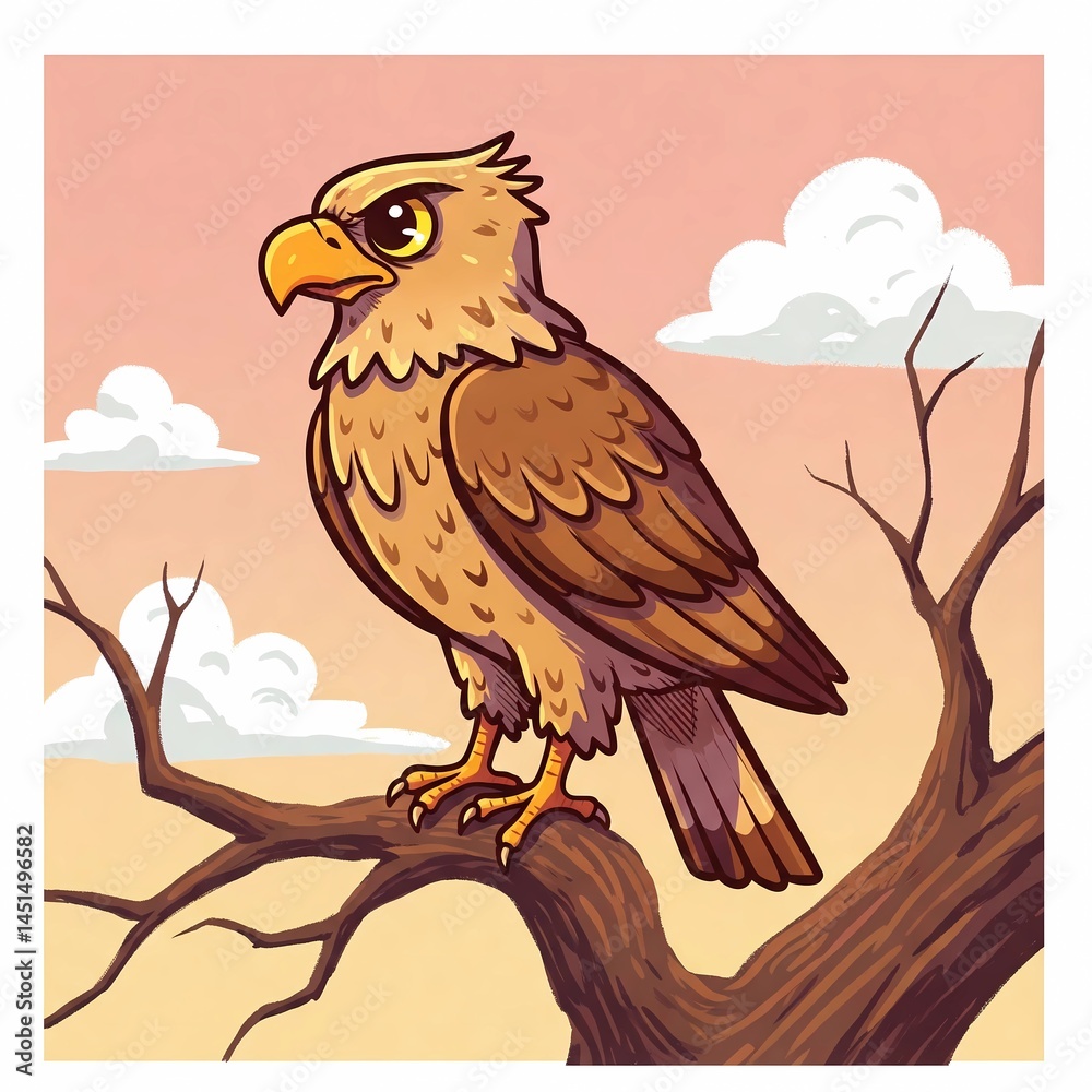 Fototapeta premium bird on a branch