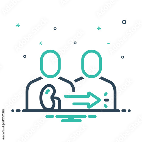 Mix  icon for transplant