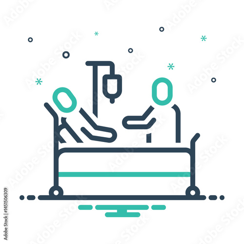 Mix  icon for chemotherapy