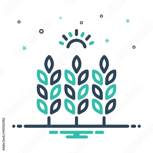 Mix icon for wheat