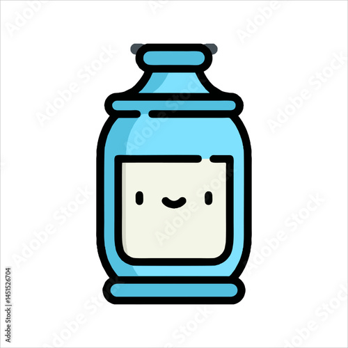 bottle of water