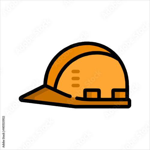 yellow hard hat