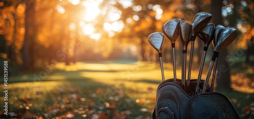 Autumn Golf: Golden Hour on the Green