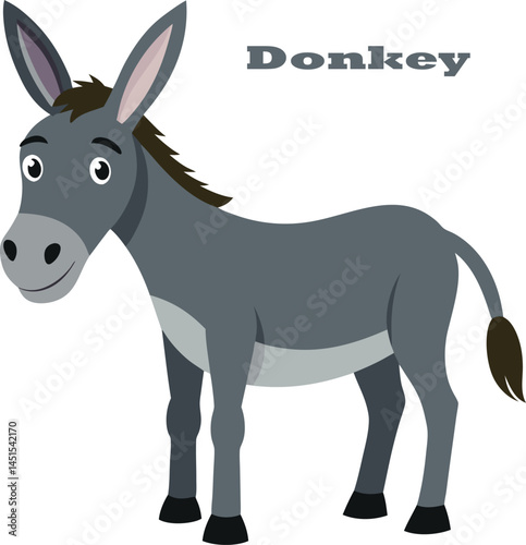 donkey cartoon illustration
