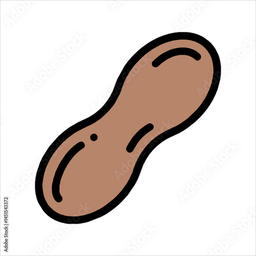 vector illustration of a human foot